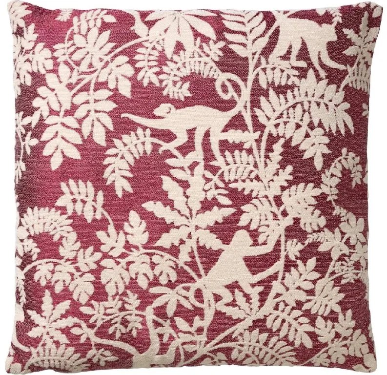 Husa decorativa pentru perna ABU MERLOT 45x45 cm, vinoviu