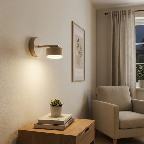 Brilagi - Lampă de perete LED RGB reglabilă MONO 1xGX53/14W/230V Wi-Fi Tuya bej