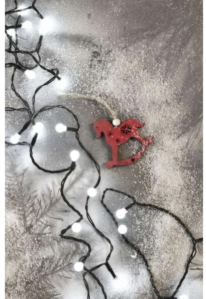 Instalație LED de Crăciun de exterior 300xLED/35m IP44 alb rece