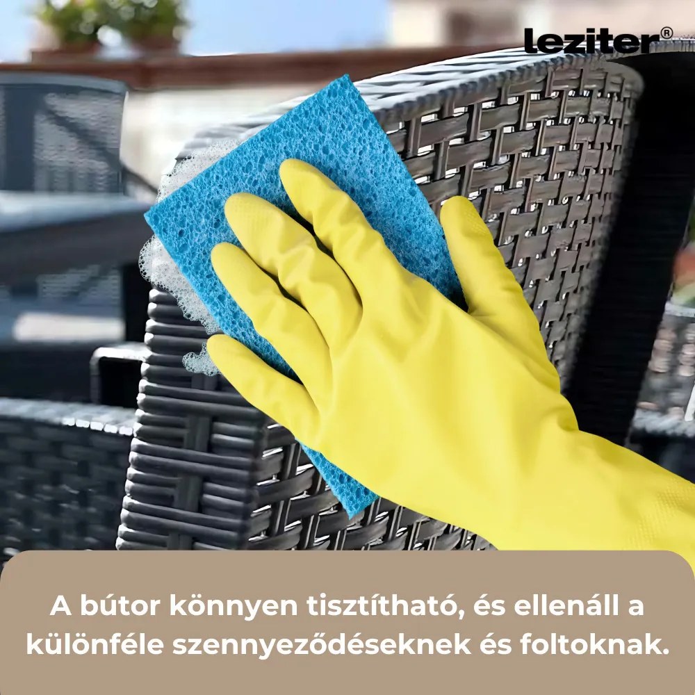 Set de mobilier de grădină Lima II cu 6 locuri, grafit