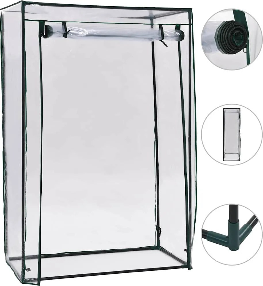 vidaXL Seră de roșii, 102 x 52 x 150 cm