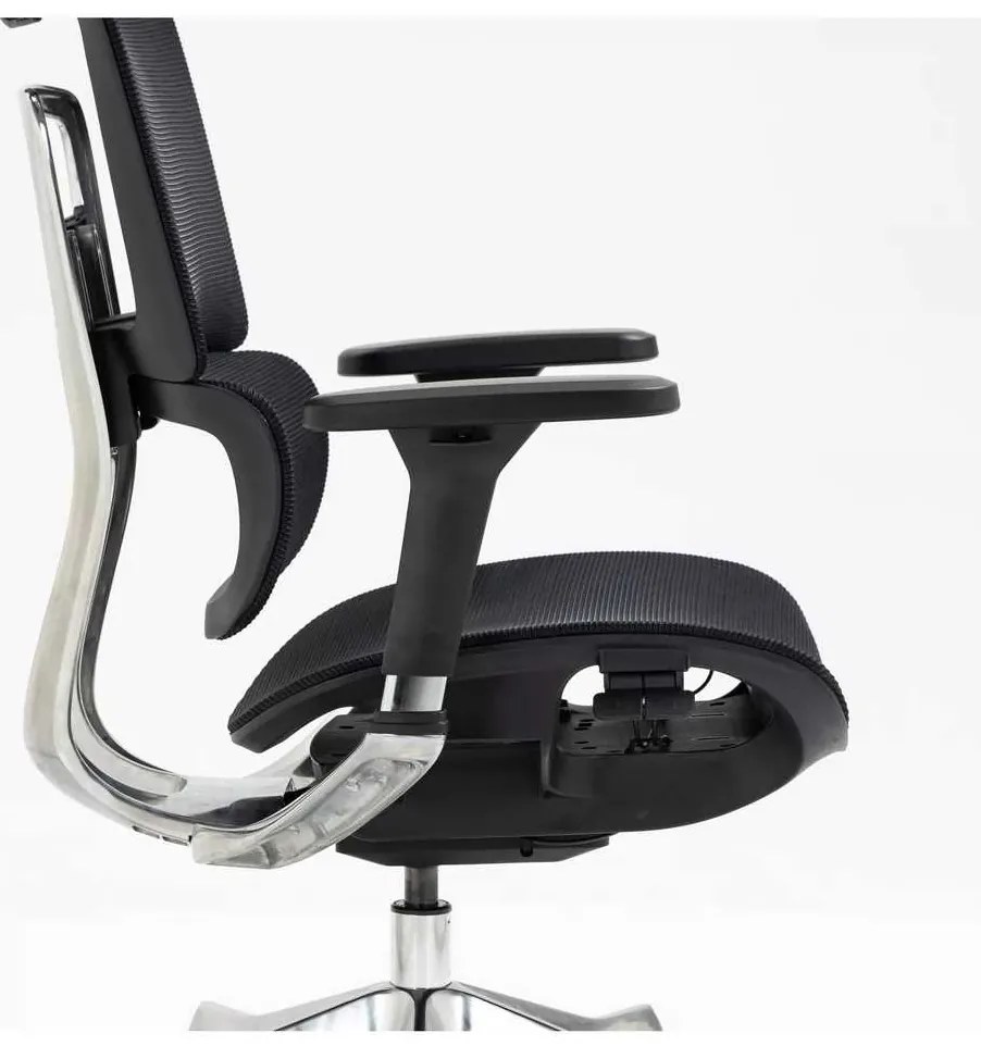 Scaun de birou Caricia II, negru