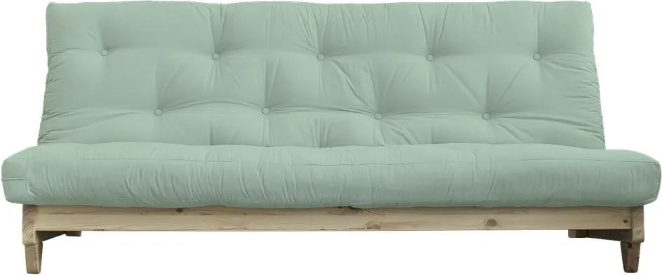 Canapea extensibilă Karup Design Fresh Natural/Mint