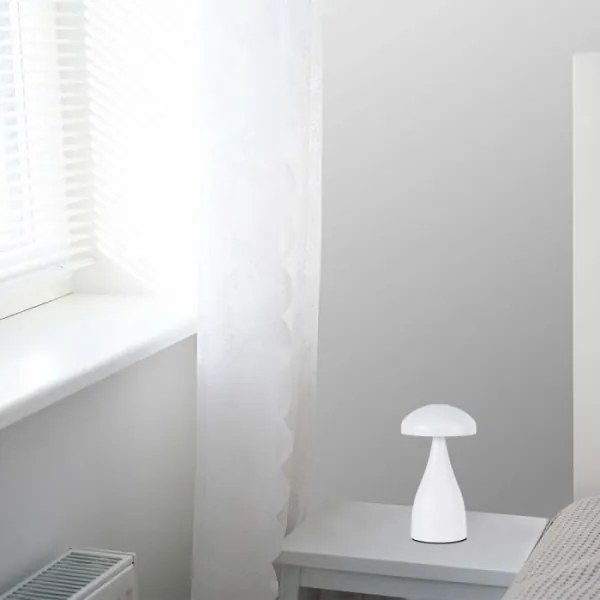 Lampă de birou LED reglabilă, reîncărcabilă, 1W, 5V, 3000-6000K, 1800 mAh, albă