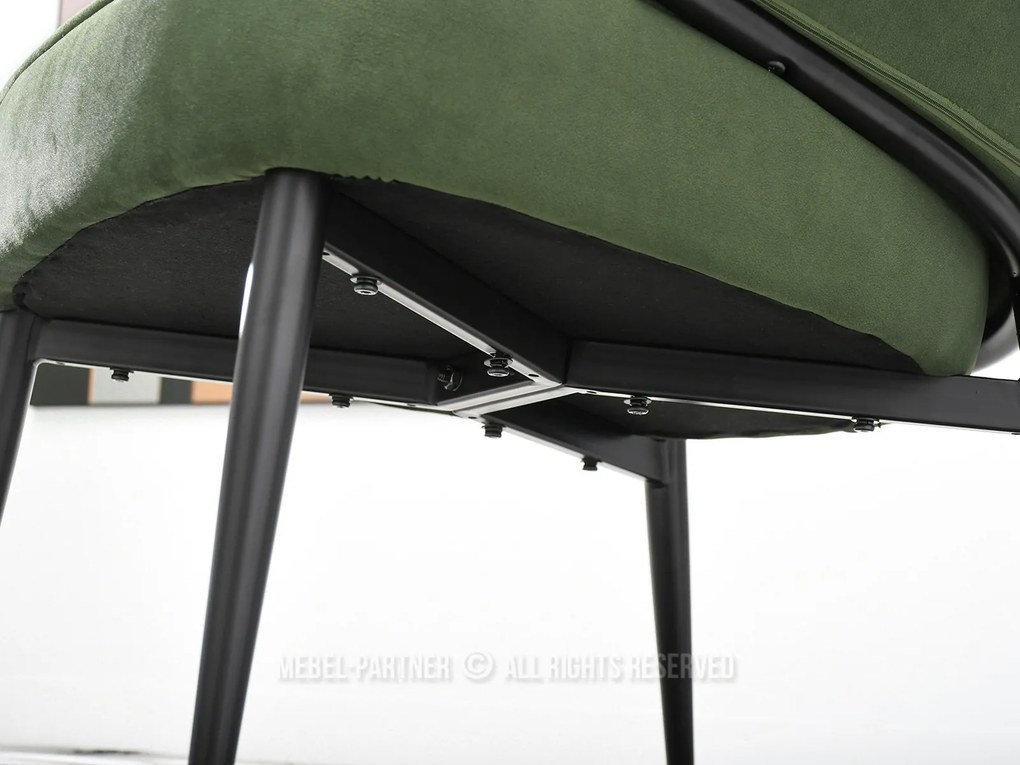 Fotoliu Alfredo (verde + negru). Promo -14%. 1109870