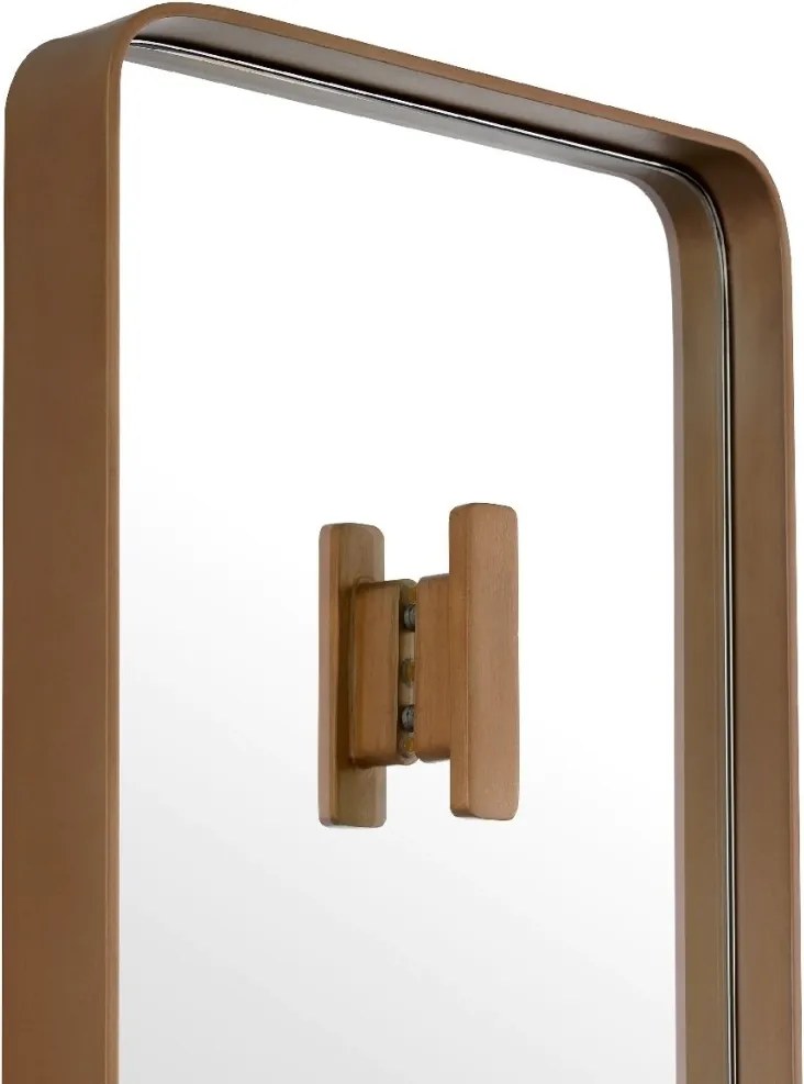 Oglinda decorativa design LUX Megaro Brushed brass 30x160cm