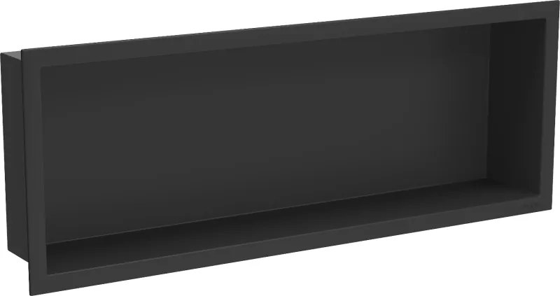 Mexen X-Wall-R raft de nișă cu flanșă 60 x 20 cm, negru - 1970602010