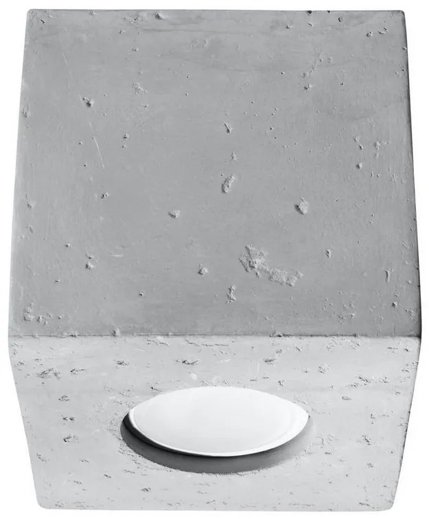 Plafonieră LED MURO 1xGU10/7W/230V beton Brilagi