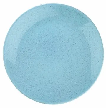 Set de masă din porțelan, 24 piese, albastru