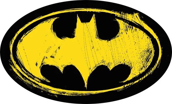 Batman Bat Signal pernă decorativă 75x38 cm