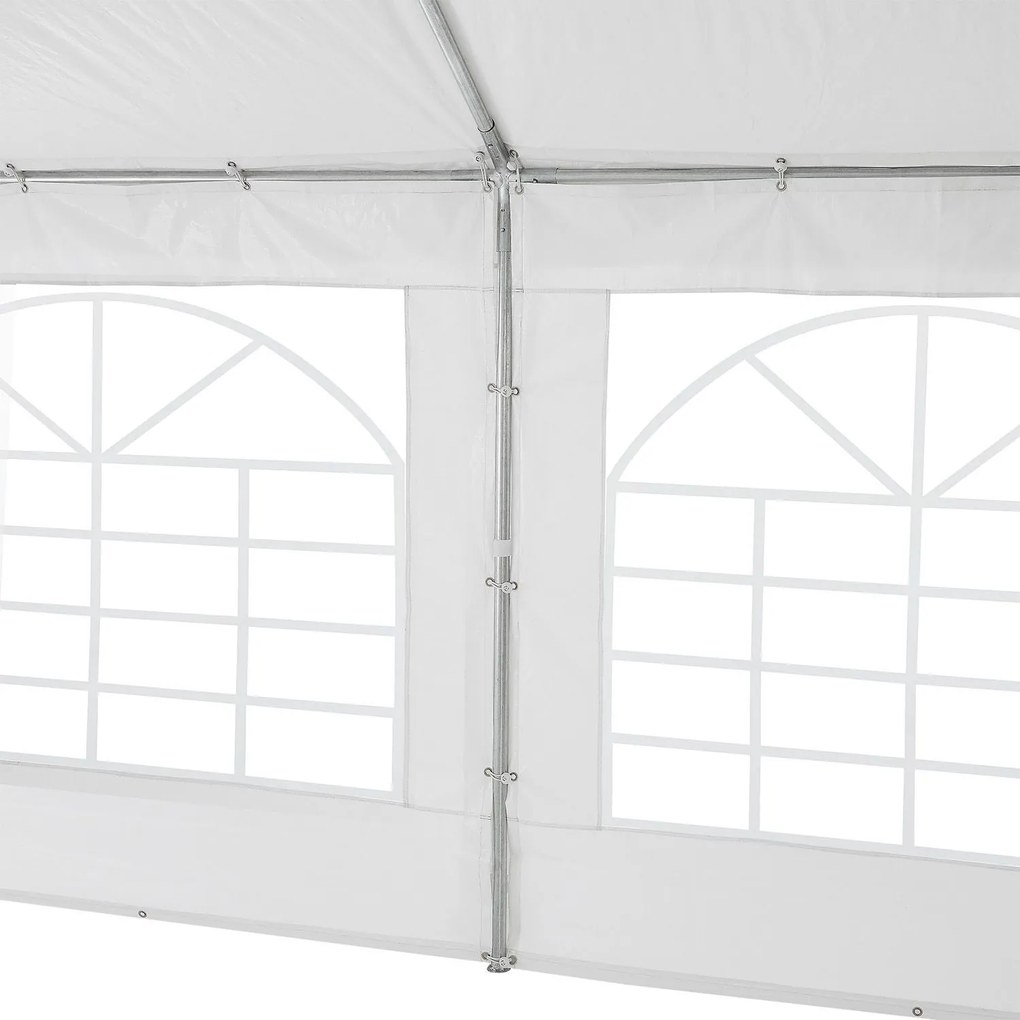 Jusky Cort petrecere Gala 4 x 6 m - alb