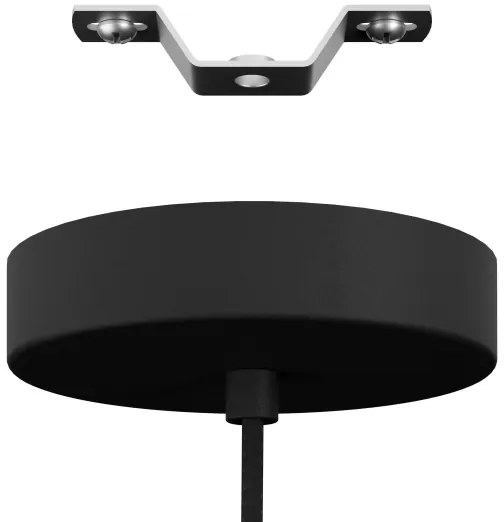 Lustră pe cablu Eglo 39964 TORTOLA 3xE27/40W/230V negru/auriu