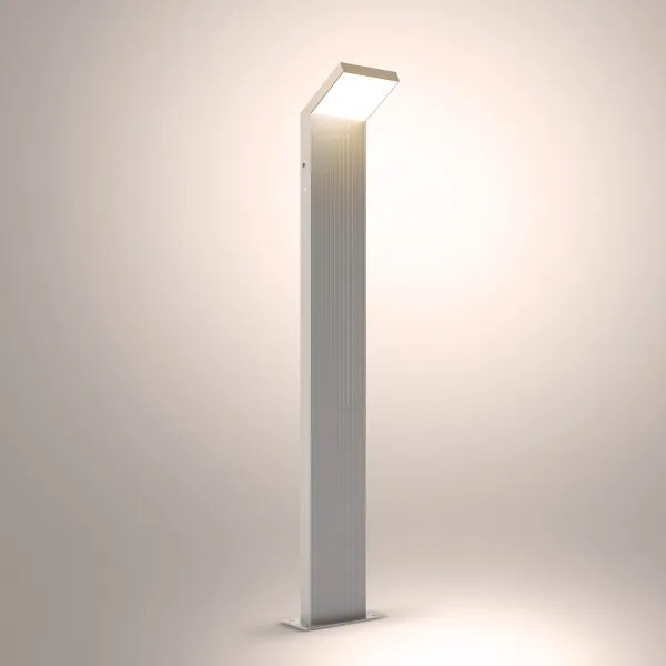 Brilagi - Lampă de exterior LED RIANO, 8 W, 230 V, argintie, IP65, 80 cm