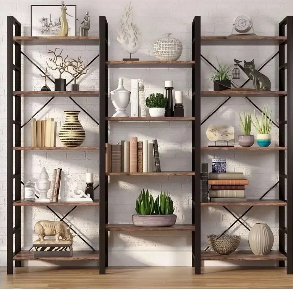 Biblioteca , stil industrial seria A-627,180x27x170 cm ,PL255