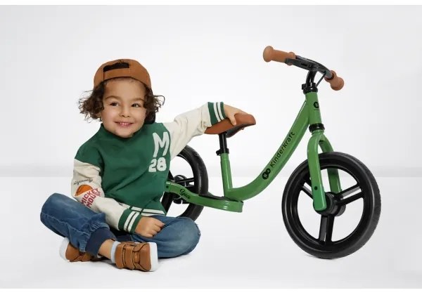 Bicicletă fără pedale KINDERKRAFT SPACE verde