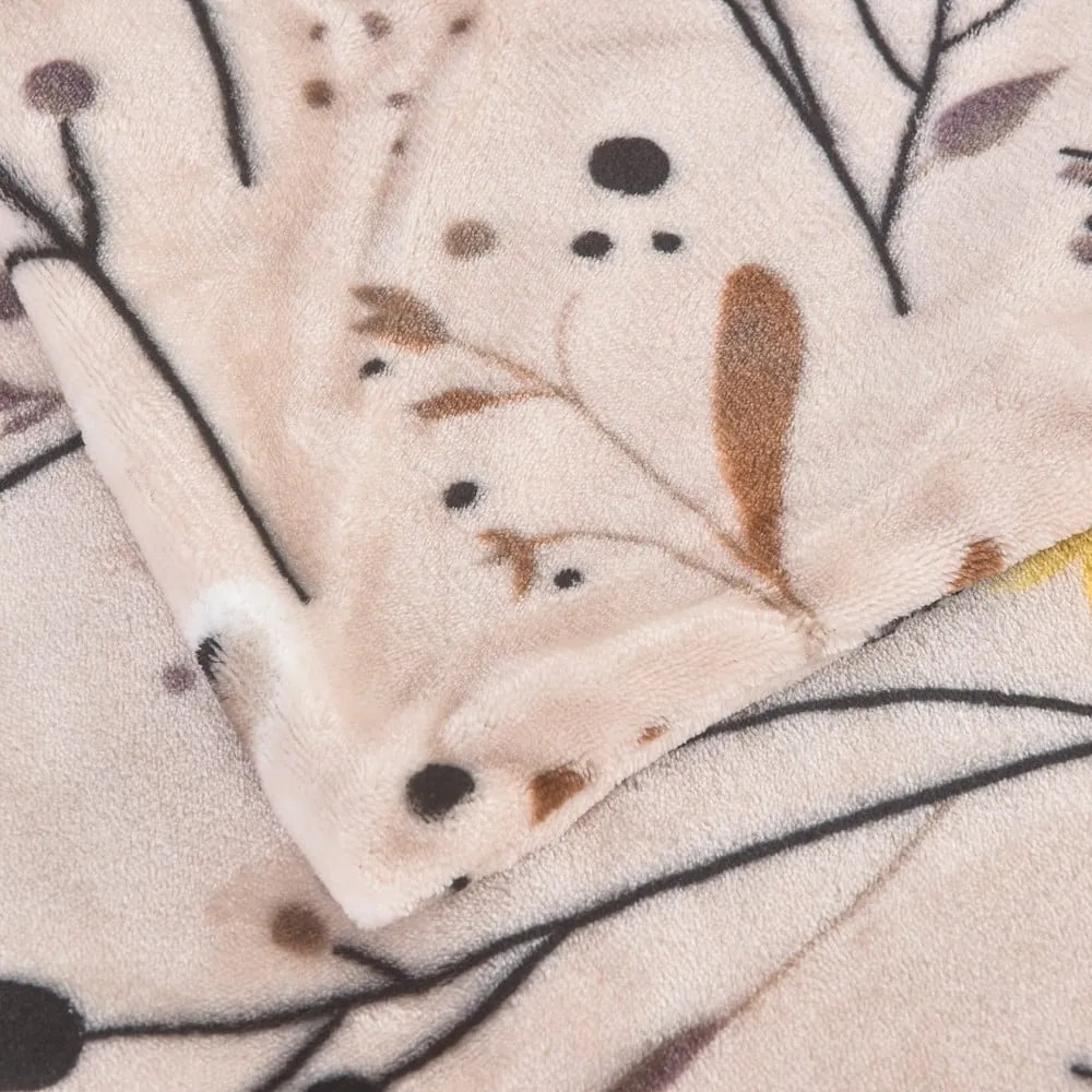 Lenjerie de pat din micropluș/cocolino pentru pat de o persoană 140x200 cm Valentina – My House