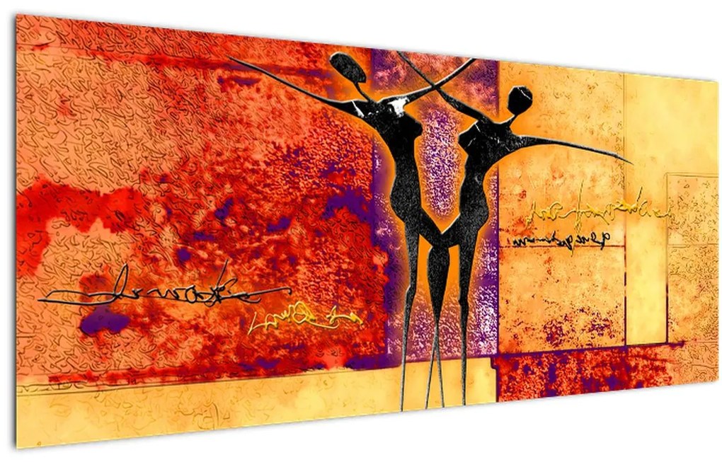 Tablou - Zeița africană (120x50 cm)