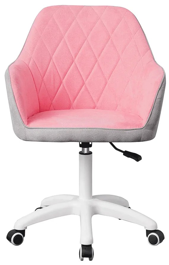 Scaun de birou Senta (roz + gri). 1033936