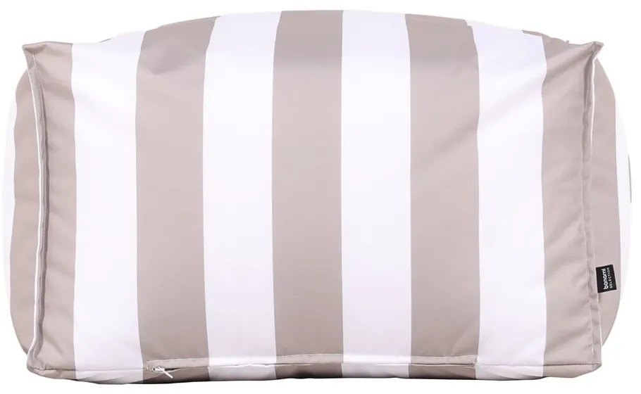 Beanbag pentru grădină alb-gri – Bonami Essentials