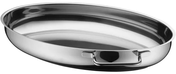 Tavă ovală de copt cu capac WMF 41x28,5 x18 cm oțel inoxidabil