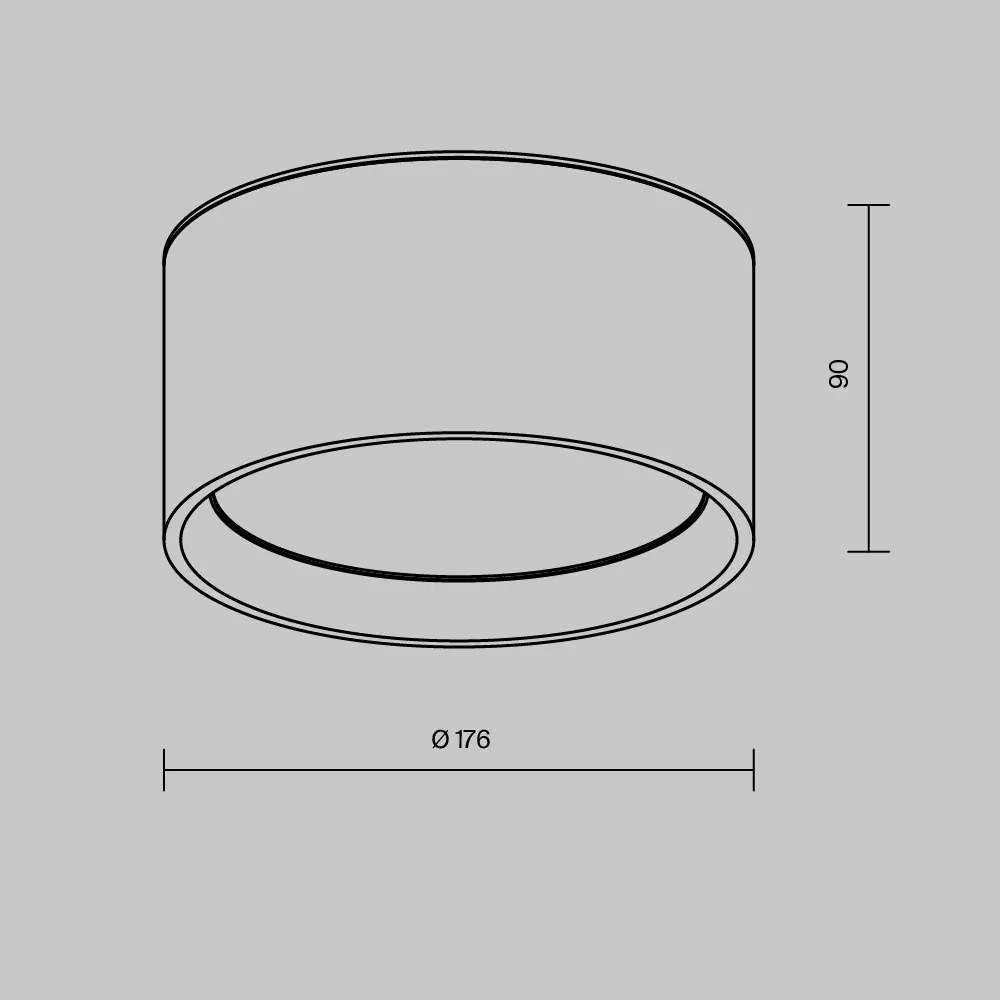 Spot LED aplicat cu protectie IP44 Hydra D-17.6cm auriu