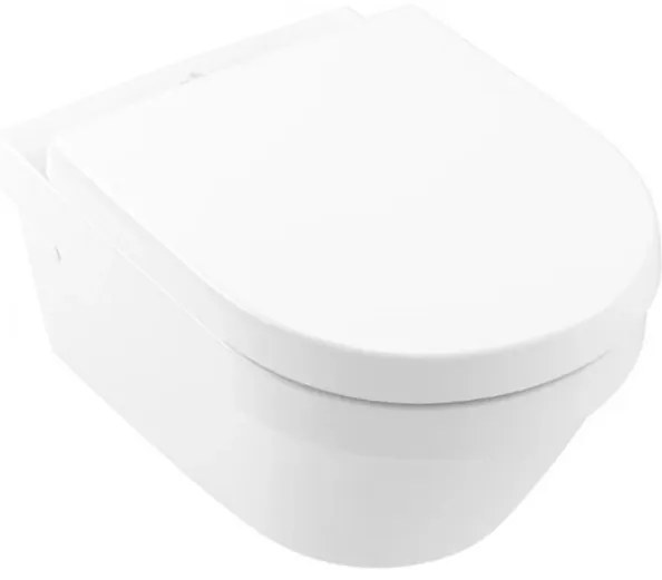 Capac WC, Villeroy&amp;Boch Architectura, cu inchidere lenta, Alb Alpin, 98M9C101