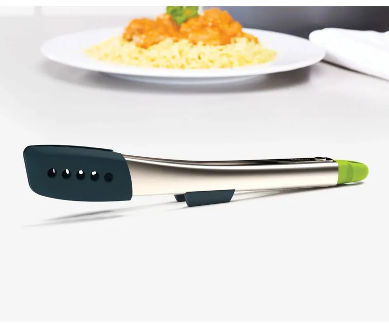 Cleste Joseph Joseph Elevate 10162, 30 cm, Otel inoxidabil, Rezistent la temperaturi de pana la 270 C, Gri/verde
