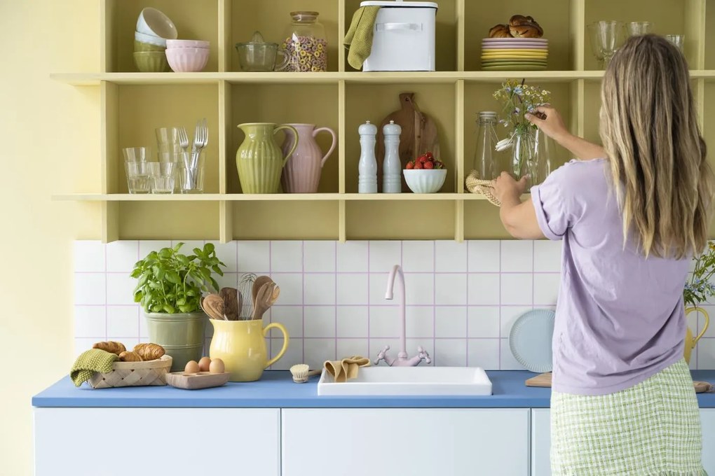 Farfurie ceramica galbena MYNTE LEMONADE 19,5 cm