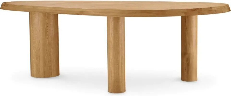 Masa dining din lemn design LUX Prelude, Reclaimed oak