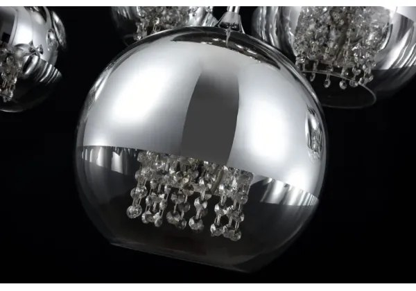 Lustră pe cablu Maytoni P140-PL-170-5-N FERMI 5xE27/60W/230V crom