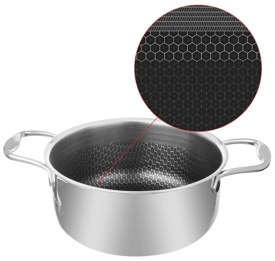 Oală Orion cu suprafață antiaderentă Cookcell ,2,75 l