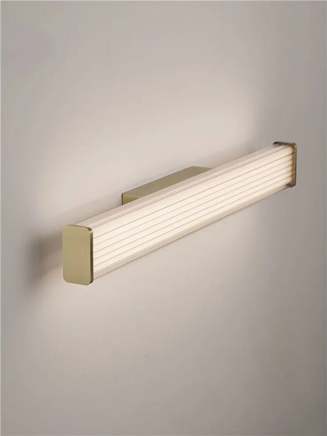 Aplica de perete LED baie IP44 MISTY aurie