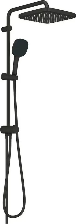 Coloana de dus negru mat Grohe Tempesta Cosmopolitan 250 Cube fara baterie