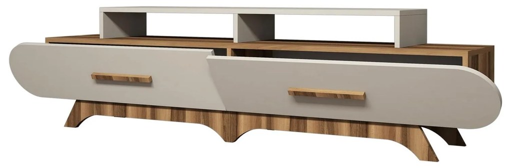 Masă TV/Dulap Florian (Nuc + Crem). 1088858