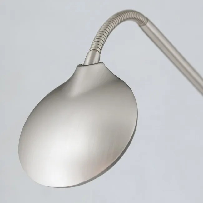 Lampadar LED dimabil stil modern Cobra satin chrome