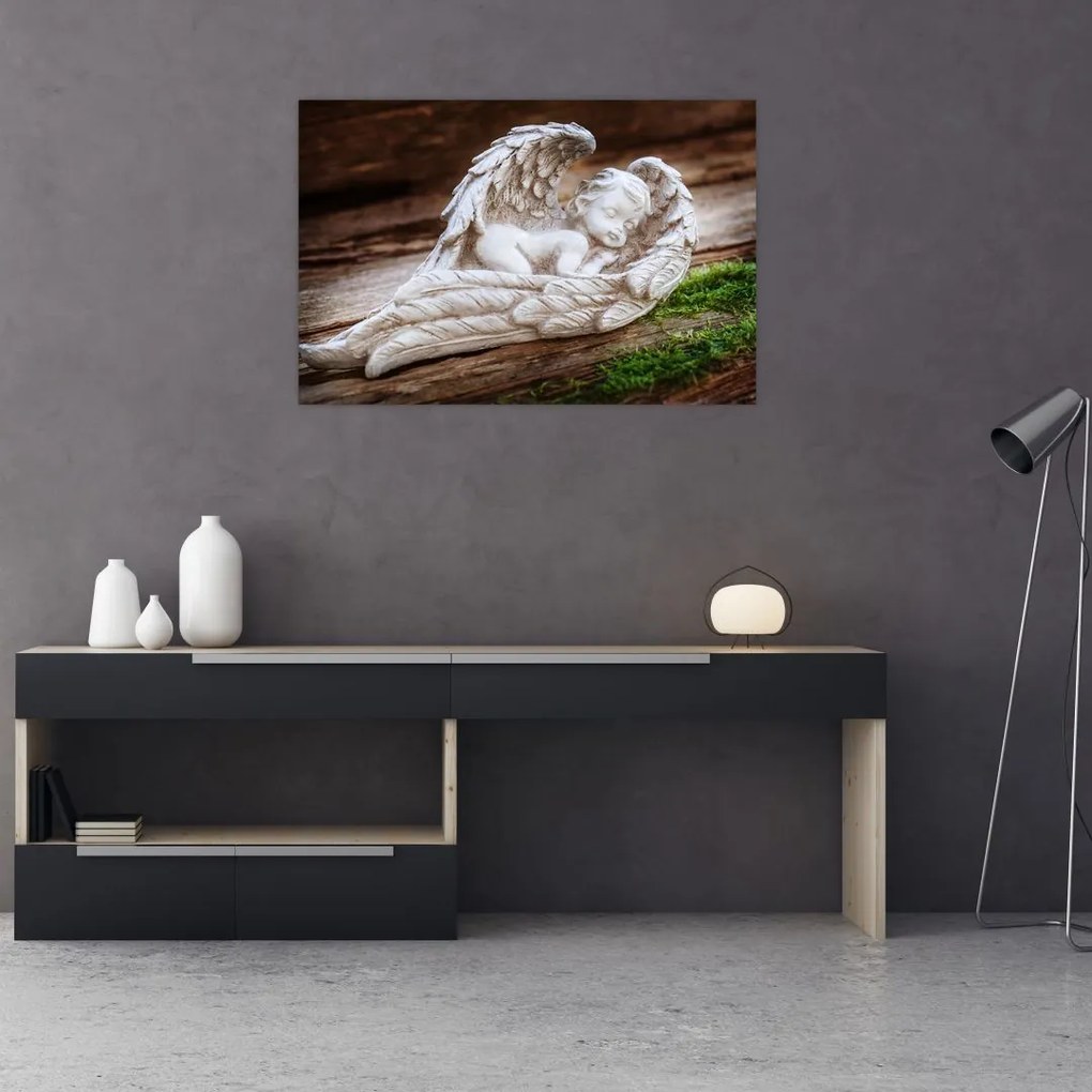 Tablou - Îngeraș dormind (90x60 cm)