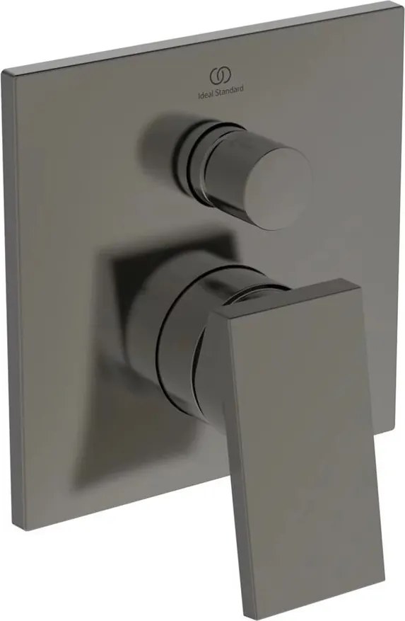 Baterie cada - dus incastrata Ideal Standard Atelier Extra gri Magnetic Grey fara corp ingropat