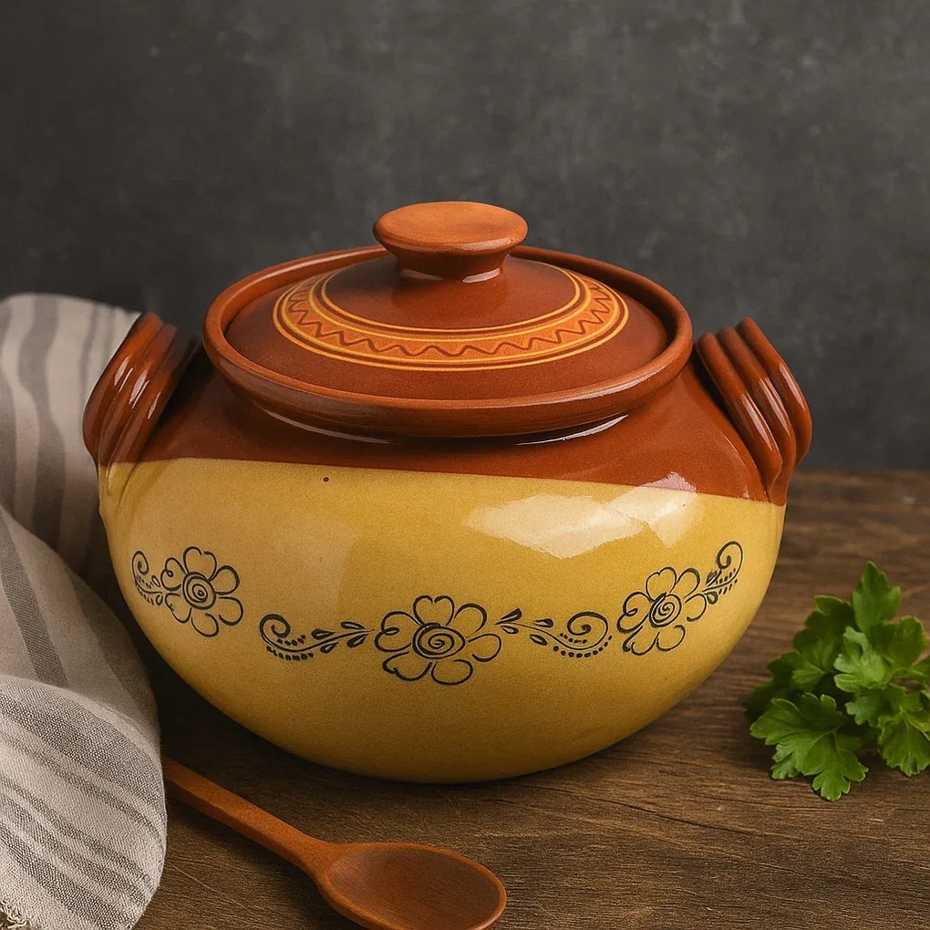 Oala din Lut pentru Sarmale sau Fripturi, Gust Autentic