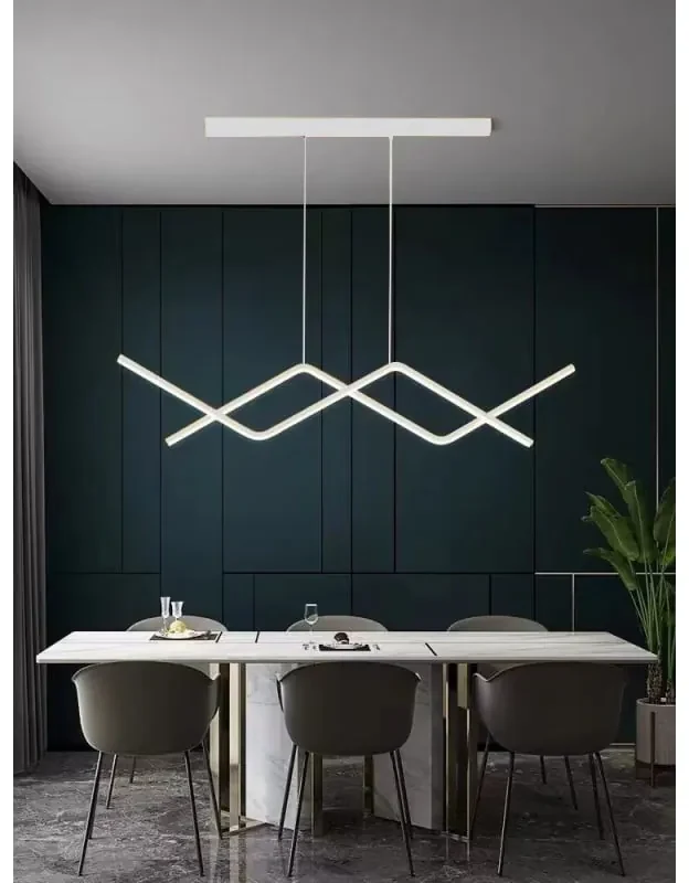 Lustra LED Alb