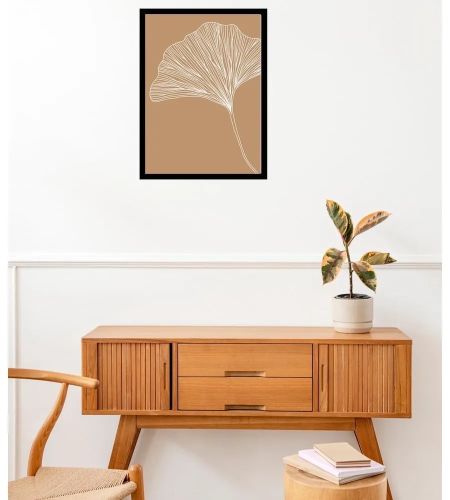 Poster 29x41 cm Gingko – Veronika Boulová