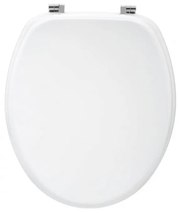 Capac toaleta Universal, MDF, alb,  37 x 43 x 4 cm