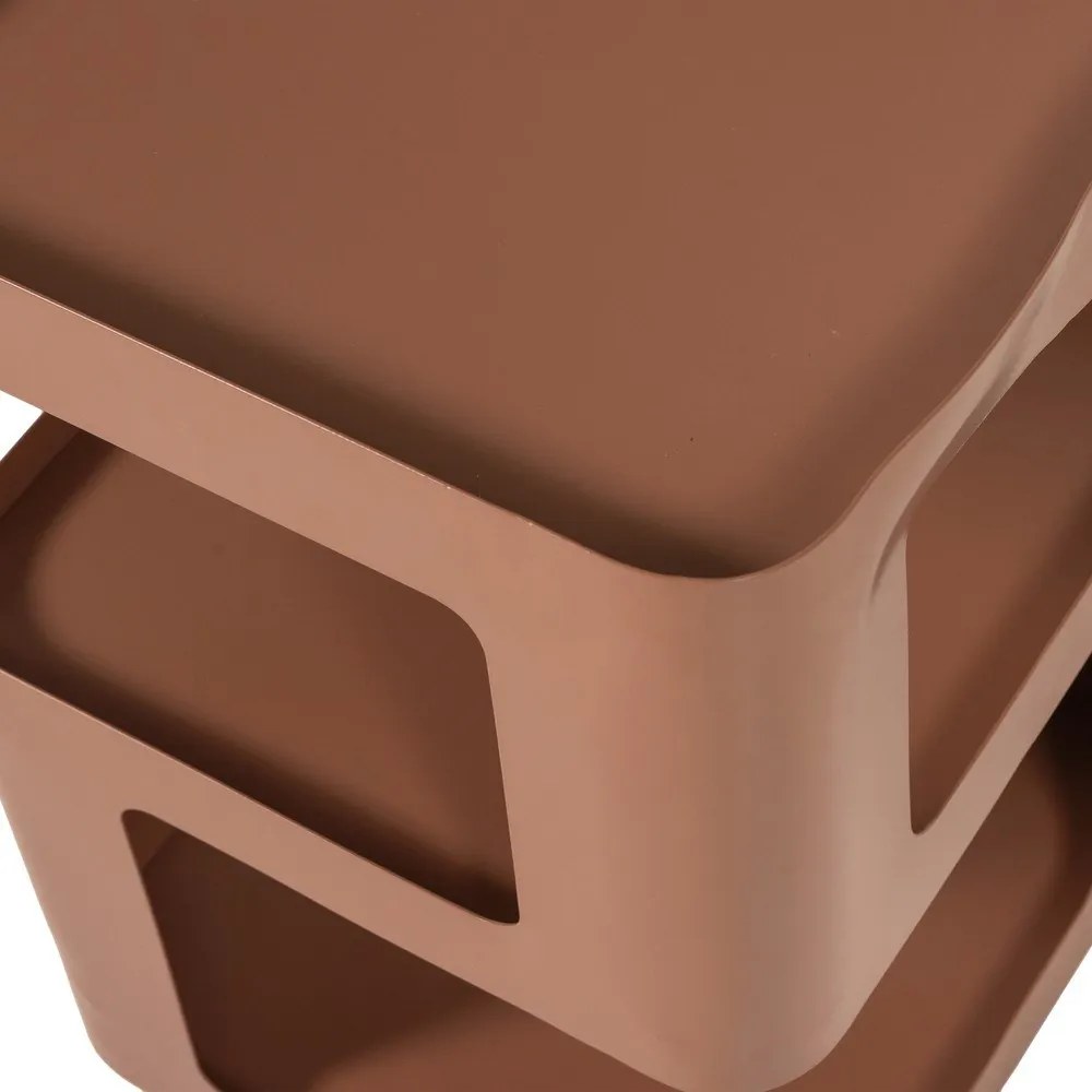 Măsuță auxiliară din metal 35x35 cm Riv – WOOOD