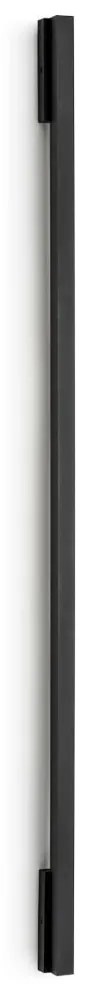 Aplica LED de perete desgin minimalist Asse negru H-150cm