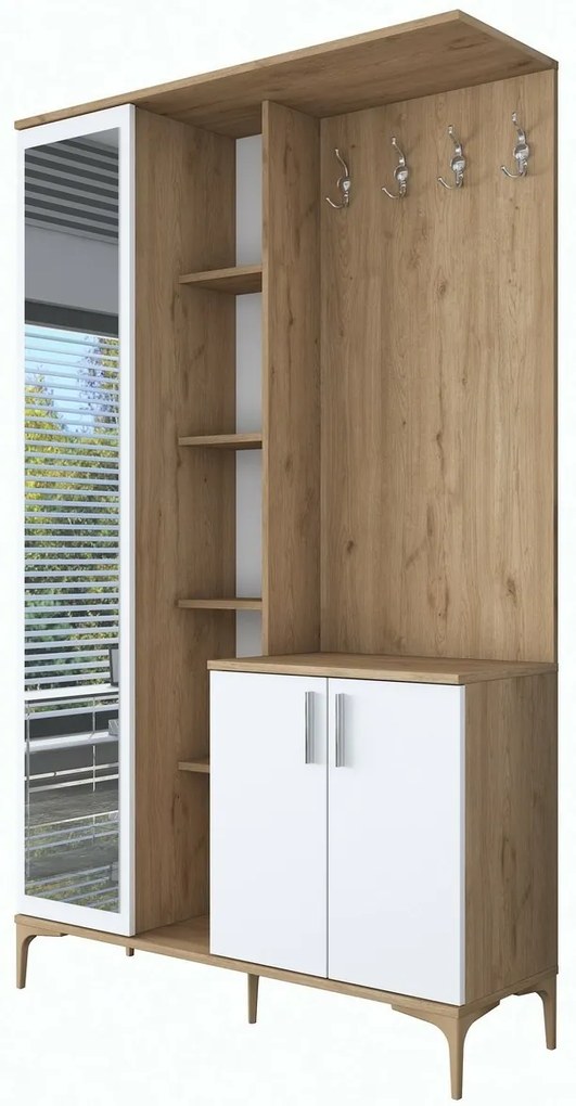 Set de hol Ewe White and Walnut