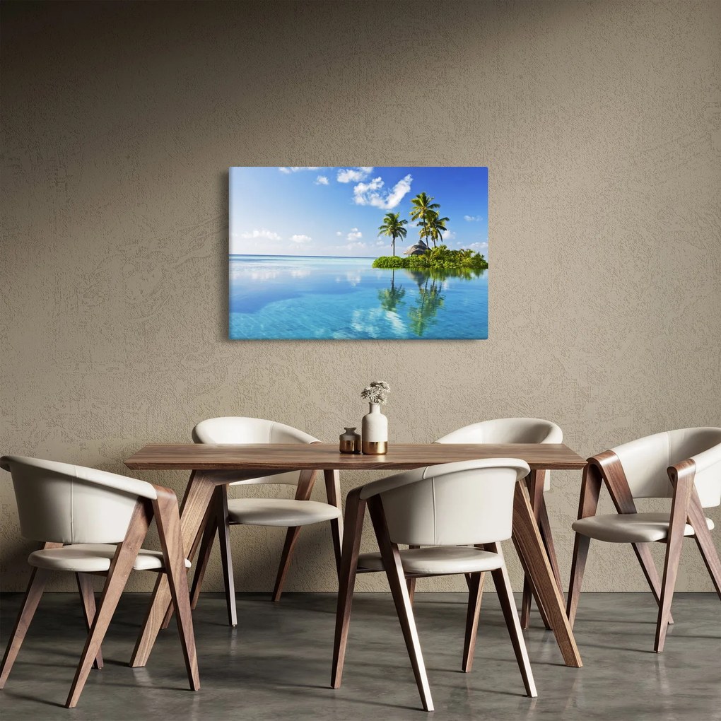 Tablou - Insula tropicală (90x60 cm)