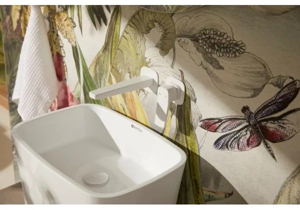 KFA Armatura 4529-810-44 - Baterie lavoar pentru montaj încastrat MALAGA, albă