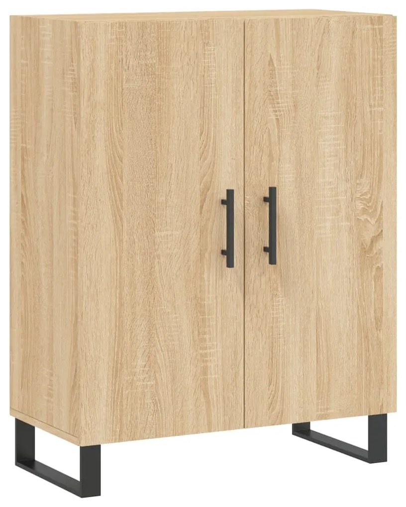 827751 vidaXL Dulap, stejar sonoma, 69,5x34x90 cm, lemn compozit