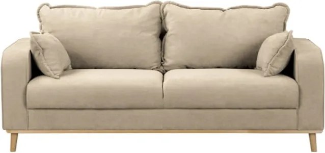 Canapea bej 193 cm Beata – Ropez