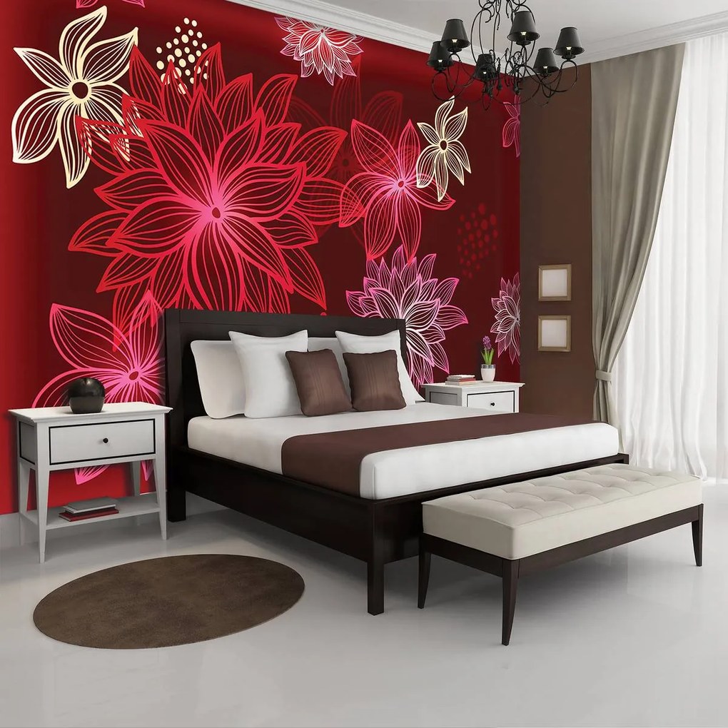 Fototapet - Flori (152,5x104 cm)
