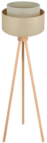 Brilagi - Lampă de podea ARIZONA BOHO 1xE27/15W/230V bej